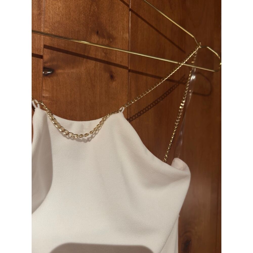 $299 Revolve Nookie Lexi Chain Gown Small NWT - Picture 12 of 16